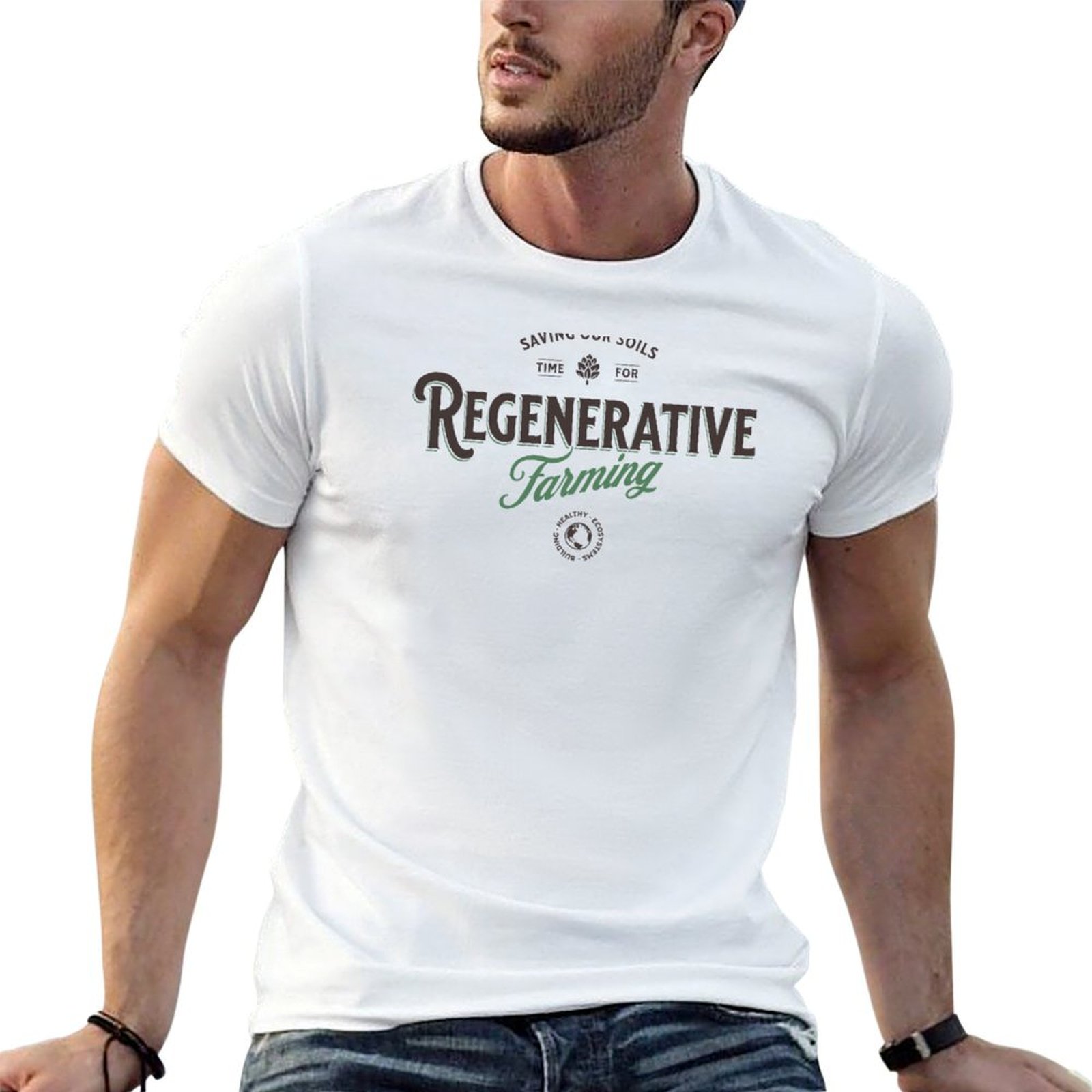 تي شيرت للزراعة التأهيلية والز - مراجعة Regenerative Farming Agriculture وسعره