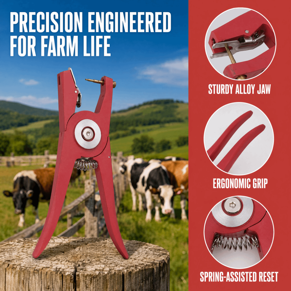 كماشة أذن للماشية من السبائك ا - مراجعة Livestock Ear Tag وسعره