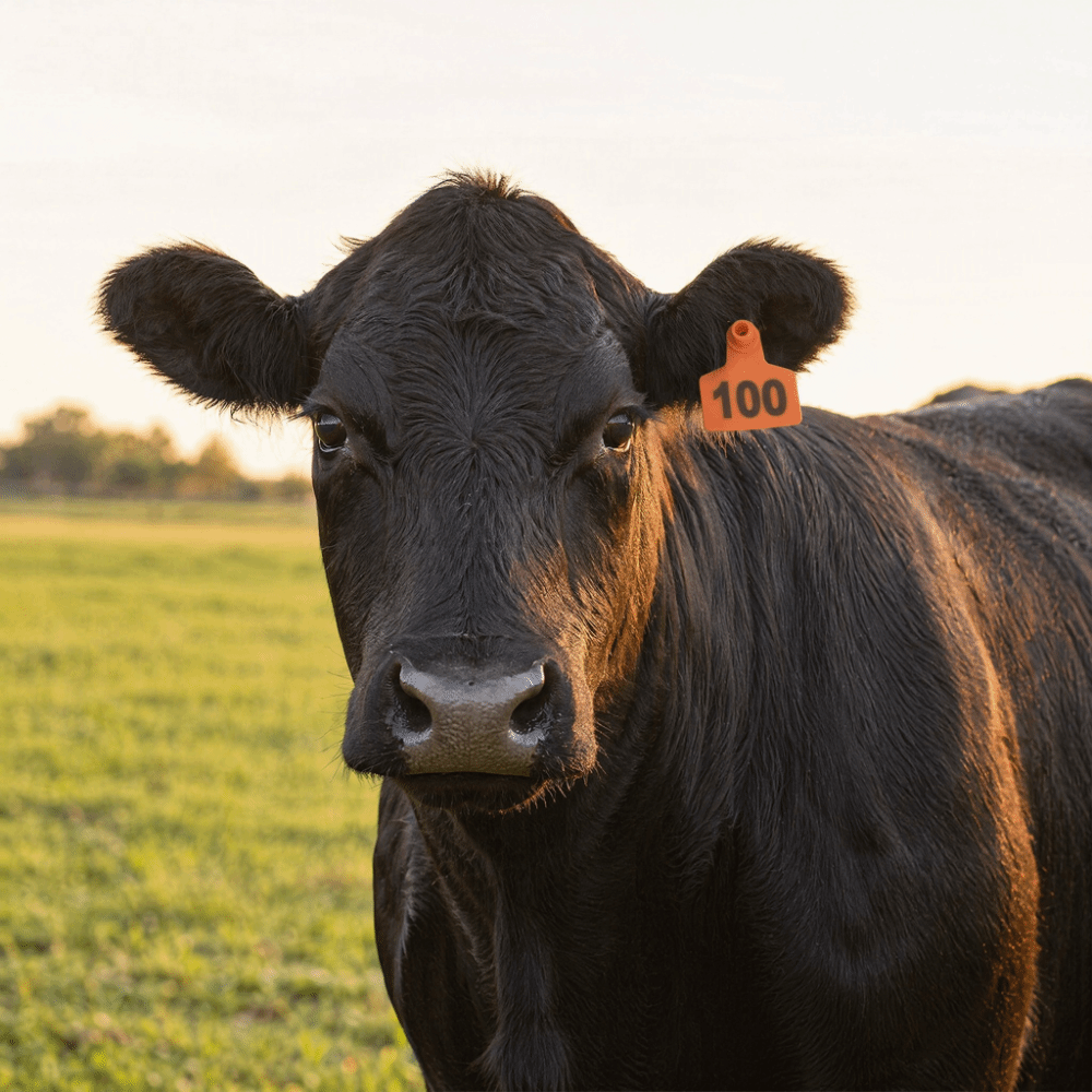 100 قطعة من بطاقات تعريف الحيو - مراجعة Livestock Ear Tag وسعره