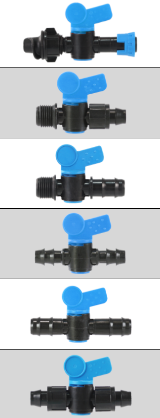 صمام بلاستيكي صغير رخيص مع خيط - مراجعة Irrigation Drip Tape وسعره