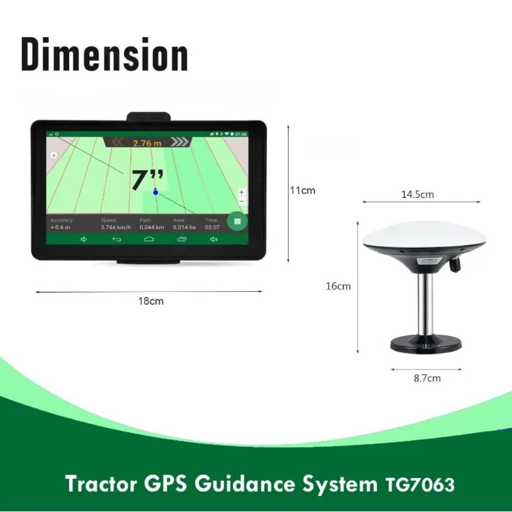نظام ملاحة زراعي GNSS GPS مقاس - مراجعة Precision Farming In Agriculture وسعره