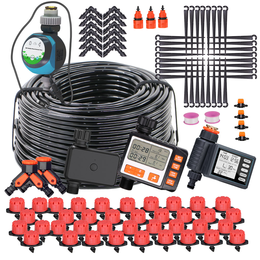 50-5 متر 1/4 ''خرطوم قابل للتع - مراجعة Irrigation Drip Tape وسعره