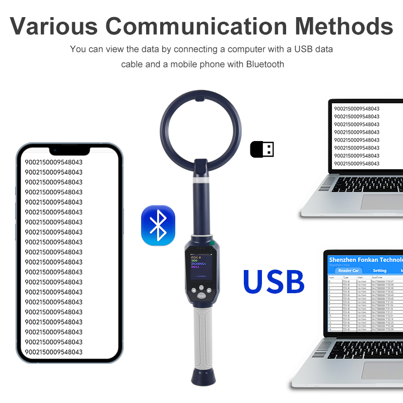 قارئ RFID طويل المدى 134.2 كيل - مراجعة Livestock Ear Tag وسعره