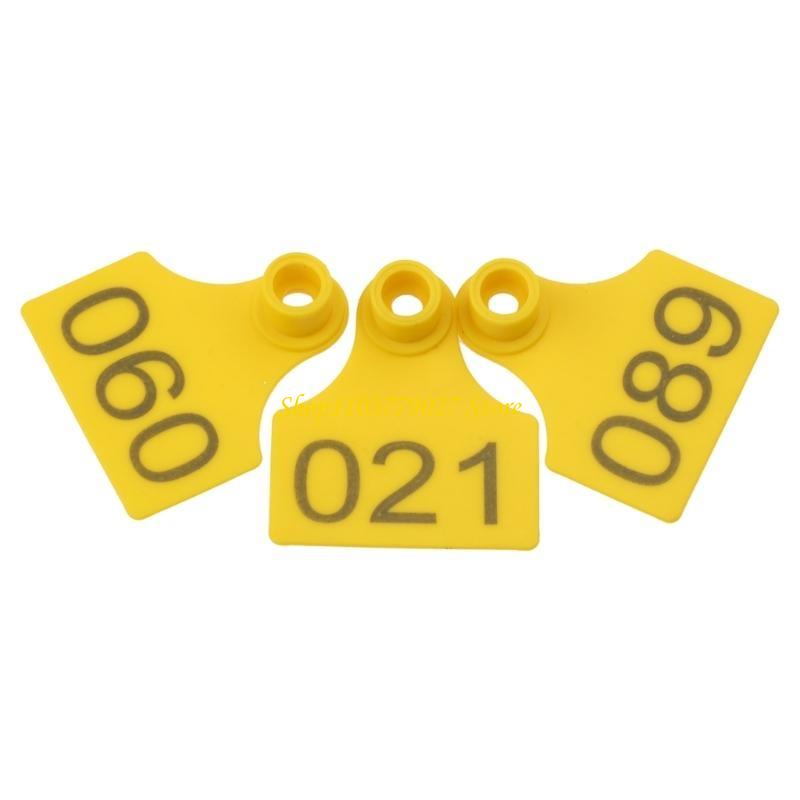 C4DF 001-100 رقم البلاستيك علا - مراجعة Livestock Ear Tag وسعره